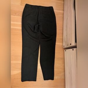 Brooks Brothers red fleece wool pants black size 4